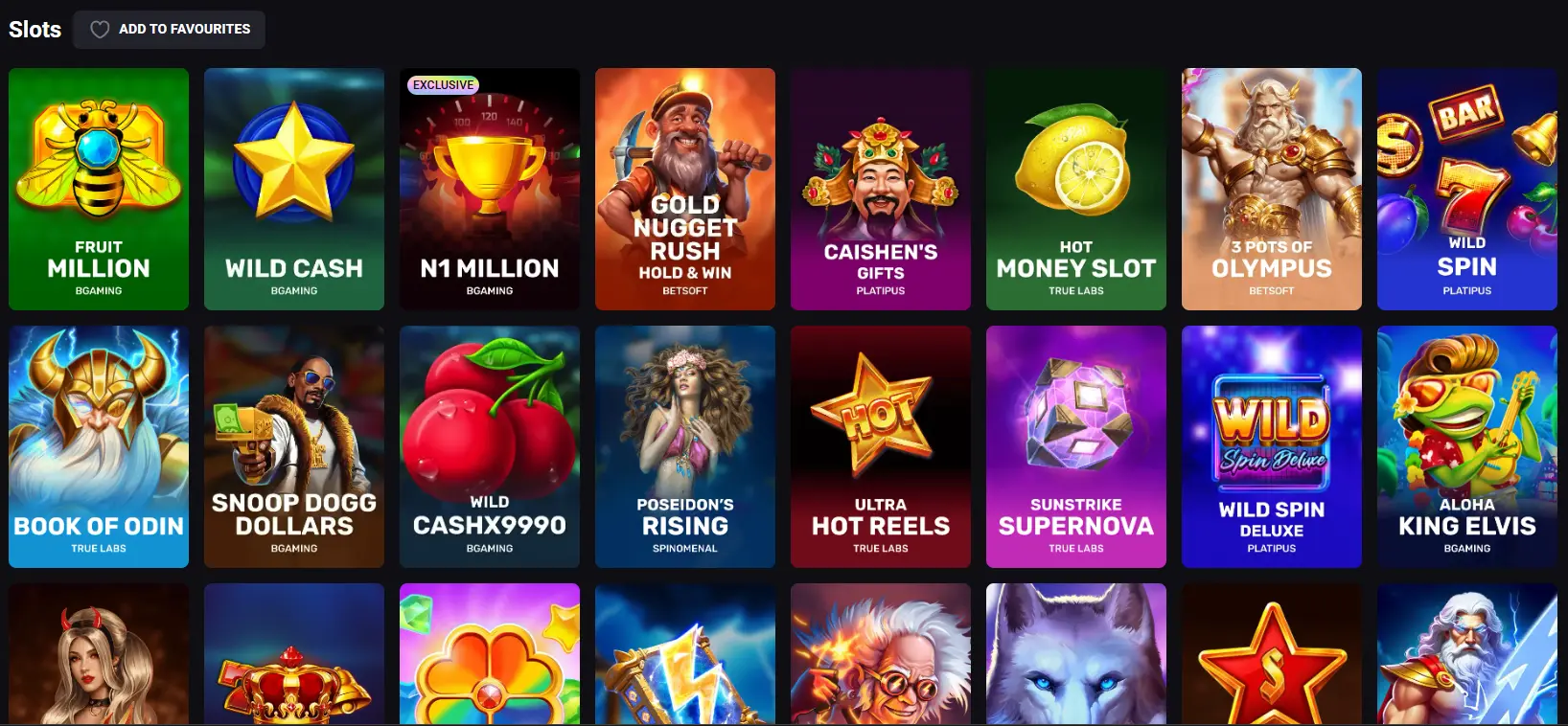 N1 Casino Slots